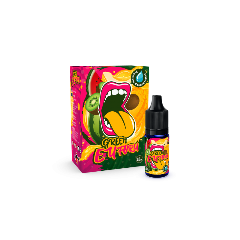 Green Euforia - Dinnye és Kiwi mix - Big Mouth e-cigaretta aroma 10ml