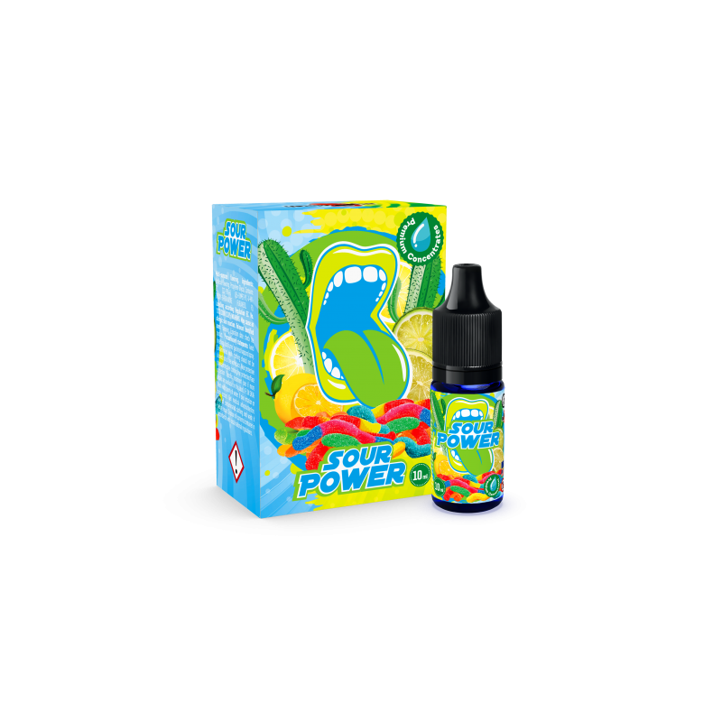 Sour Power - Kaktusz, citrom, lime gumicukor - Big Mouth e-cigaretta aroma 10ml