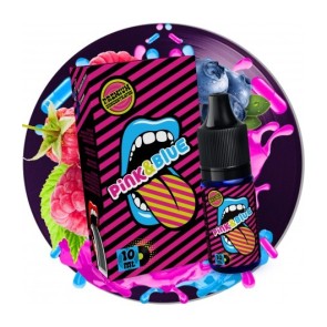 Pink &amp; Blue - Áfonya és Málna mix - Big Mouth e-cigaretta aroma 10ml