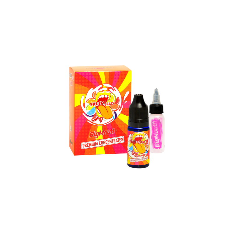 Fruity Jelly - Narancs, Lime, Grapefruit Zselé - Big Mouth e-cigaretta aroma 10ml