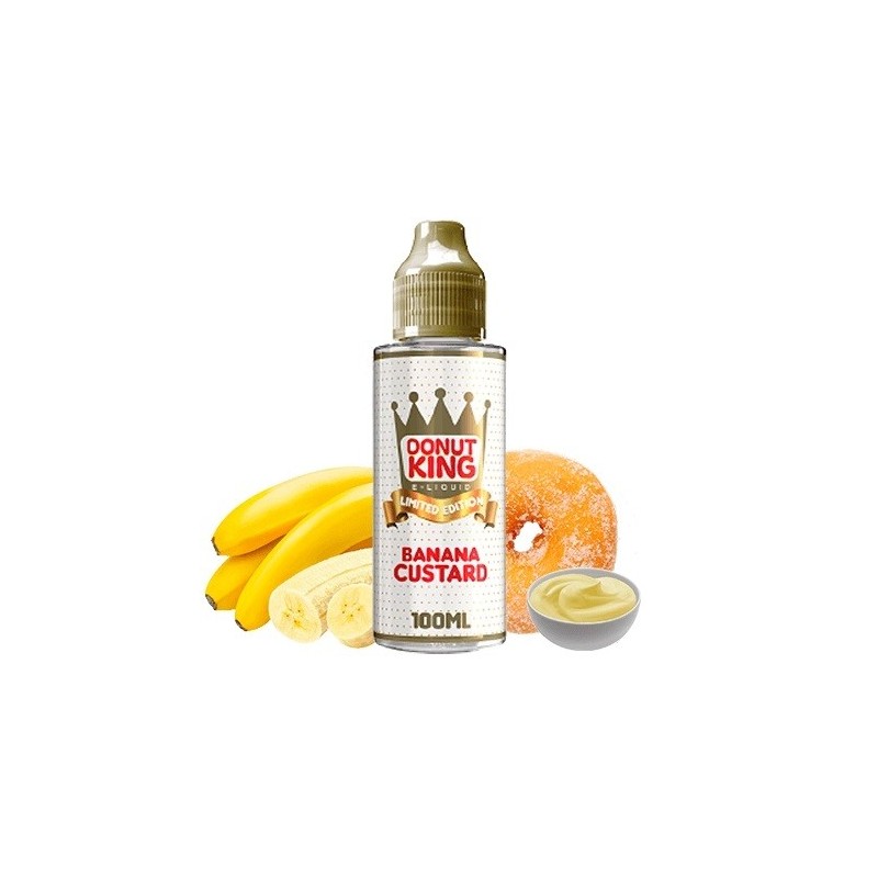 Donut King Limited Edition - Banana Custard 100ml