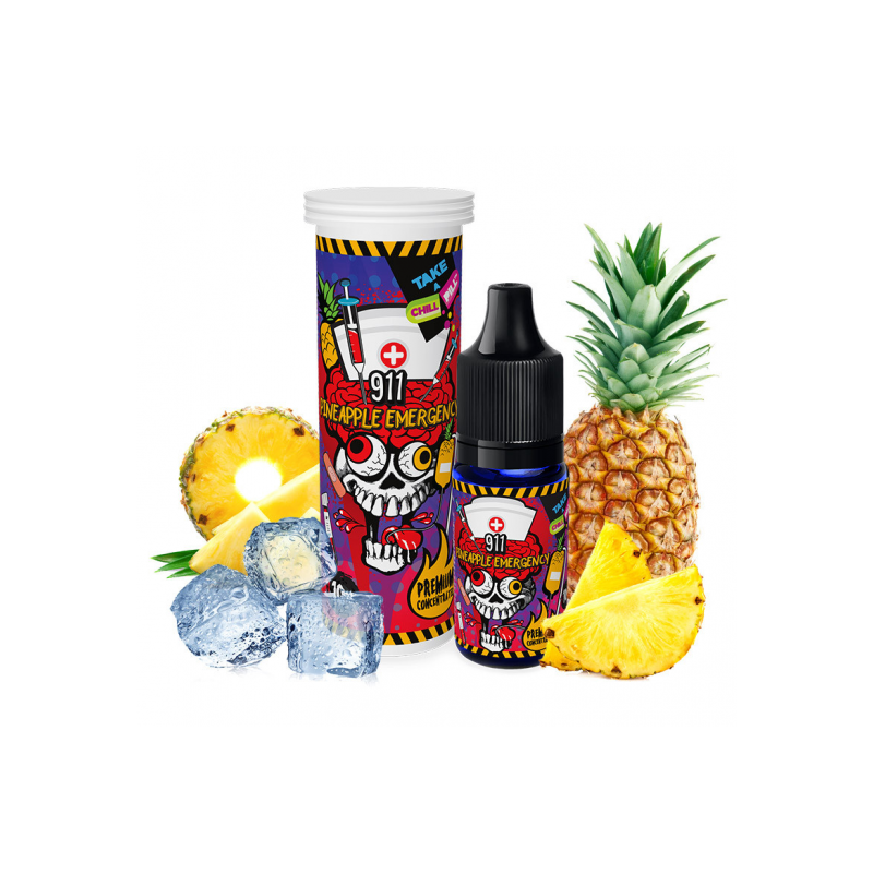 911 - Pineapple Emergency - Ananász - Chill Pill e-cigaretta aroma